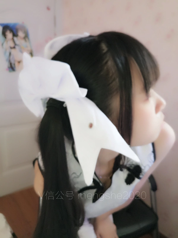中秋典藏:囧妹开叉旗袍 白丝 - 双马尾少女赛高酱